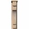 Ekena Millwork Mediterranean Smooth Corbel w/Backplate, Douglas Fir, 5 1/2"W x 14"D x 26"H COR06X14X26MED01SDF - alternate 3